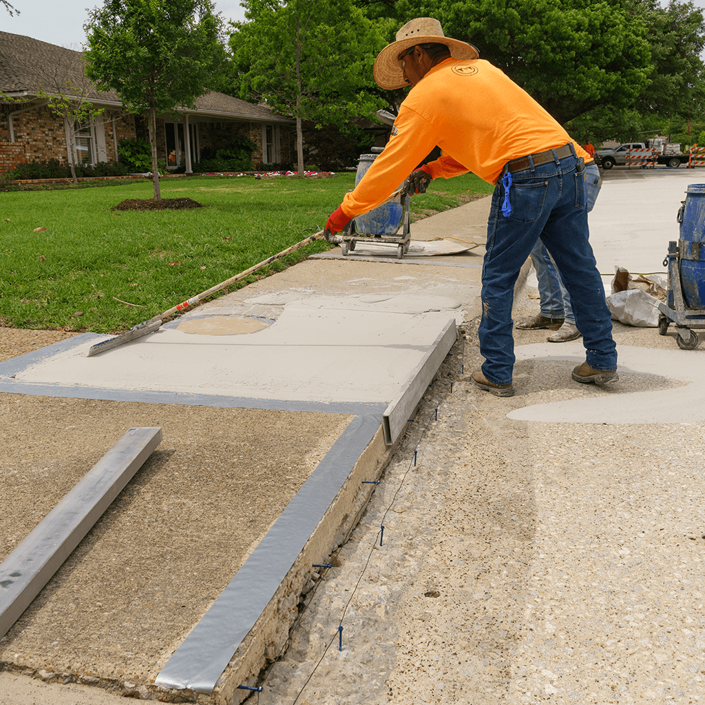 Concrete Sidewalk Installation Edmond